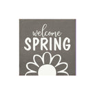 Welcome Spring Daisy Wood Sign - 7"x7" - Festive Fit Home
